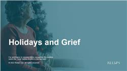 Holidays and Grief