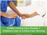 ELNEC Critical Care Module 1: Palliative Nursing in Critical Care